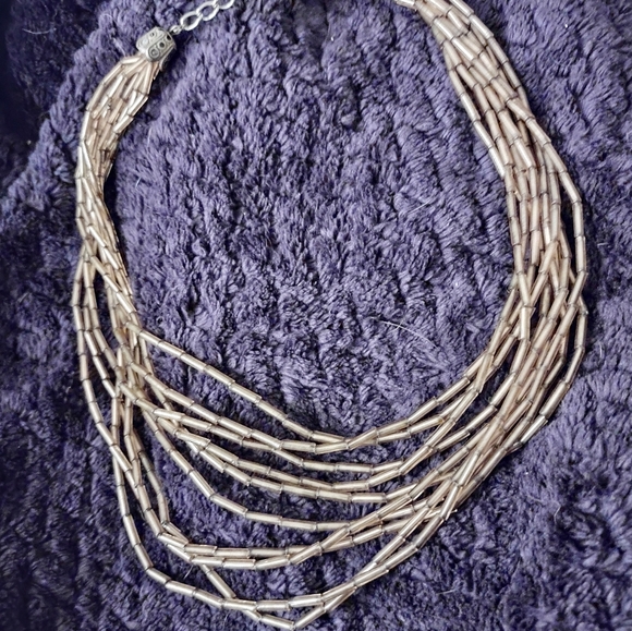 10 strand seed bead necklace Germany S - Picture 5 of 6